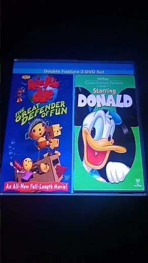 Rolie Polie Olie: The Great Defender of Fun/Starring Donald (Double Feature DVD Meme)