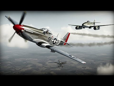 P-51 Mustang vs. Me 262 Jet: How the Tuskegee Airmen Hunted German Jets | WW2