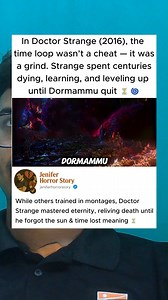 That time loop in Doctor Strange (2016) wasn’t a trick… it was how he learned 🌀 | Jenifer Horror Story