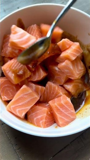 CHILI CRISP SALMON #recipeoftheday #cooking #salmon #goodeats #healthyfood