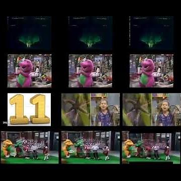 All Barney Credits by Daniel Juravsky Syncs at Once HD (Version #1)