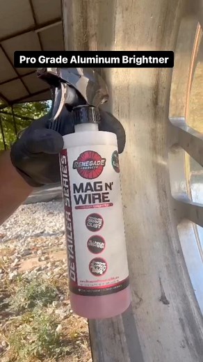 How do you use aluminum wheel acid? How do you use aluminum brightener? In the truck & car care world, wheel and aluminum brightener and cleaner is a product used to get rid of dirt, grime, brake dust, and other particles from wheels and aluminum surfaces. This product is versatile and can be used on aluminum panels, tanks, wheels, pokes, hub caps, and wheel covers. Not only does the wheel and aluminum brightener clean the surface, but it also adds shine and duster to a dull vehicle. Using a whe