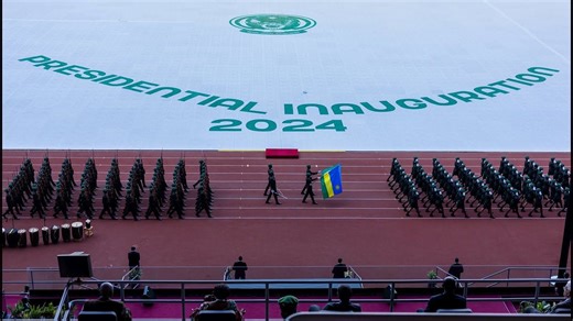 中式操步惊爆！2024年卢旺达总统卡加梅就职典礼：RDF中式阅兵缤纷游行