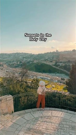 Have You Ever Seen a Jerusalem Sunset Like This?! 🌇✨