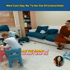 Mom Can't Say 'No' To Her Out Of Control Kids! Watch full video in comment below 👇👇👇 | When Parents Listen