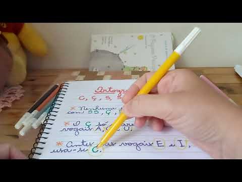 Aula sobre ortografia C, Ç, S, SS, SC, SÇ, XC.