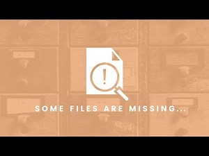 FIX "Missing Files" Error in 10 Seconds | Adobe Muse Quick Tip