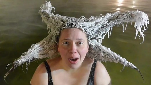 Takhini Hot Springs Hair Freezing Contest Brought Hilarious Results