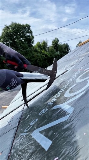 Smart Slate Roofing Technique #Roofing #Construction