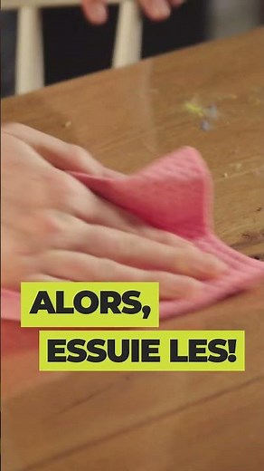 Plus de taches sur votre table en bois véritable - Profolio