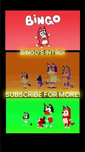 [BLUEY FX] WHAT!? BINGO'S INTRO??🤣 [Sponsored By Klasky Csupo Effects]