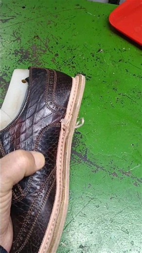 Goodyear Welt Stitching Machine in Action | How the Welt Is Sewn