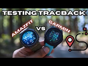 Garmin Vs Amazfit Trackback Feature Tested: Find Your Way Back To The Starting Point