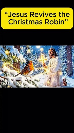 “Jesus Revives the Christmas Robin”