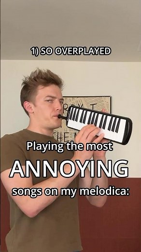 The most ANNOYING songs 😂🎹 #funny #melodica