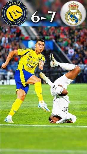 Mbappe Injured Ronaldo Final Al nassr VS Real Madrid Imaginary Final 6-7 #ronaldo vs #mbappe
