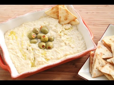 How To Make Homemade Classic Hummus with NINJA Intelli-Sense Kitchen System with Auto-Spiralizer