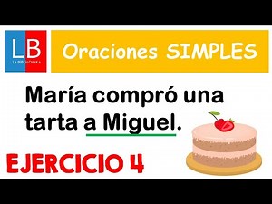 Análisis sintáctico de ORACIONES SIMPLES ✔👍 Ejercicios resueltos 4