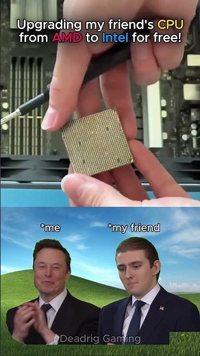 How to change your CPU from AMD to Intel