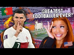 Is CR7 the REAL GOAT!? 😰 | American Girl's First Ever Reaction to Cristiano Ronaldo