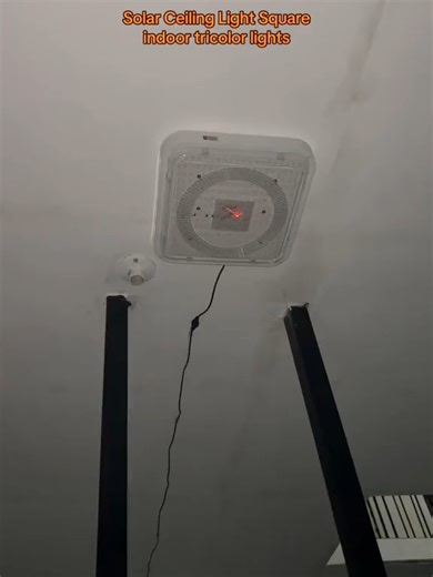 Solar Ceiling Light Square indoor lights#solarlight #indoorlight #solar #solarenergy #solarpanel