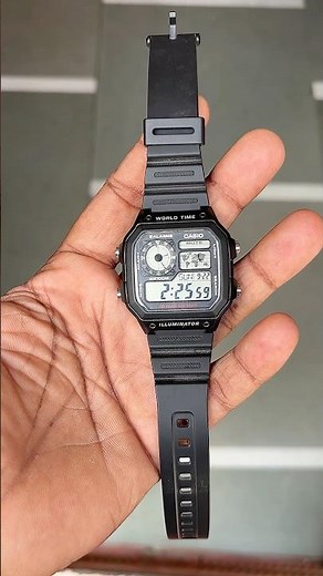 I Tried The Best Casio AE-1200WH Iconic Watch #casio