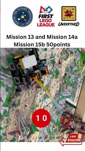 FLL Unearthed Mission 13 14a 15a New Combination 50points #fll #unearthed #legorobotics