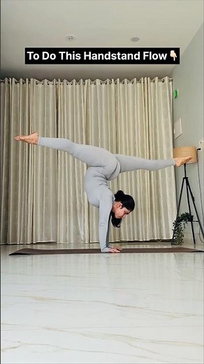 Handstand flow for beginners | Build balance & core strength