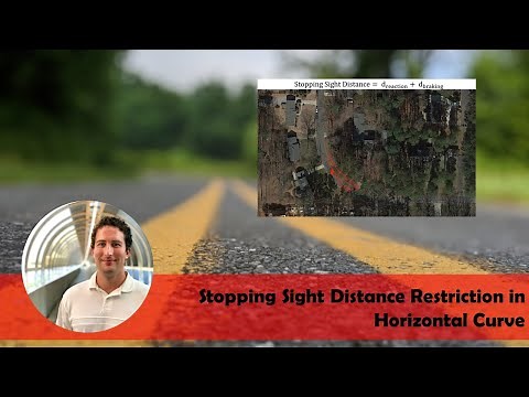 Stopping Sight Distance Restriction in Horizontal Curve