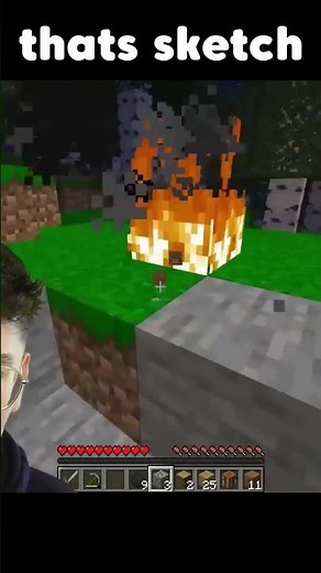 this is so sketchy #minecraft