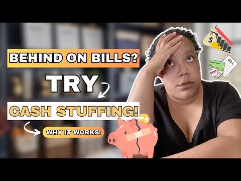 Behind on Bills? Try Cash Stuffing | How to Start Cash Budgeting Now #budgeting #cashstuffing