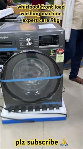 whirlpool front load washing machine expert care 9kg#whirlpool #frontloadwashingmachine#viral#video