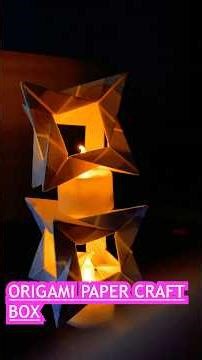 origami papercraft #origami #折り紙 #diy #handmade #craft #paper #tutorial #origamitutorial #cube