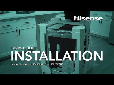 Hisense Dishwasher | Installation