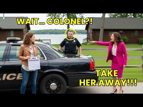 HOA President Called Cops When I Ripped the Fine — Officer Froze Wait… Colonel? | r/EntitledPeople