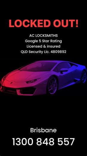 AC Locksmiths | Brisbane's Trusted Locksmith Rekeying | Lock Installations | Lock Opening Google 5 Star Rating Licensed & insured (QLD Security Lic. 4809892) Servicing Brisbane & Surrounds 1300 848 557 | admin@aclocksmiths.com.au #MansfieldLocksmith #CarindaleLocksmith #MacgregorLocksmith #EightMilePlainsLocksmith #HollandParkLocksmith #UpperMountGravattLocksmith #RochedaleLocksmith #TarragindiLocksmith #SunnybankLocksmith #domesticlocksmith #lockreplacement #realestates #rochedalelocksmith #ren