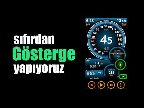Araç Göstergesi Tasarlıyoruz ( android studio - esp32) bölüm 3