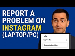 How To Report a Problem on Instagram (Laptop/PC)