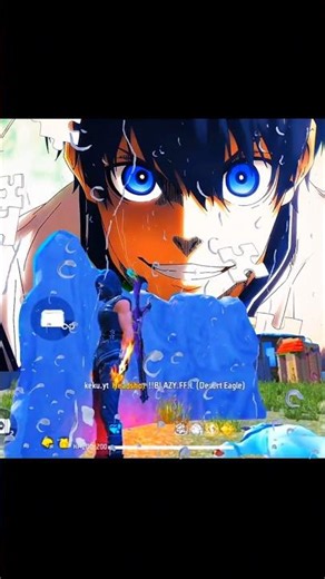 Only One Tap! 🎯 Blue Lock Style | Free Fire #shorts #freefire #bluelock