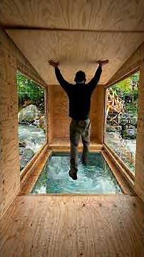 Building My Dream Container Home over a flowing river
