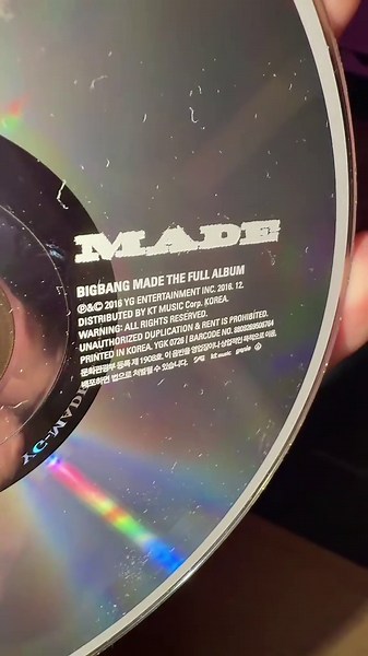 BIGBANG MADE THE FULL ALBUM 🖤😍 #bigbang #bigbangmade #kpop #album #unboxing BIG BANG ALBUM UNBOXING MADE 2016