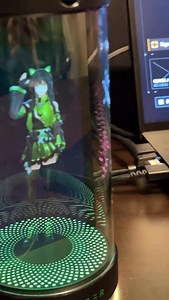 Razer’s revamped Project AVA, the company’s AI gaming assistant, at #CES2026. Now it has a physical form that can sit on your desk! Here we see the female iteration, Kira, giving advice on weapon choices in Battlefield 6. #razer #projectava #gaming #technews | PCMag