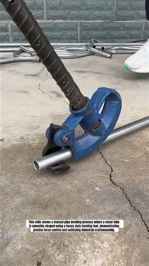 Amazing Manual Pipe Bending Tool | Precision Metal Craft