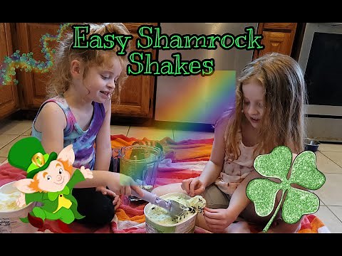 Shamrock Shakes | Easy Kid Recipes | St. Patrick's Day