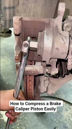 How to Compress a Brake Caliper Piston Easily