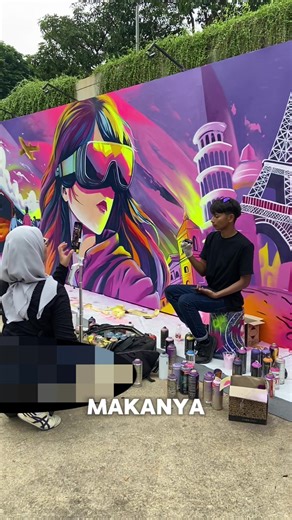 Pengalaman Pertama Live Mural yang Menakjubkan