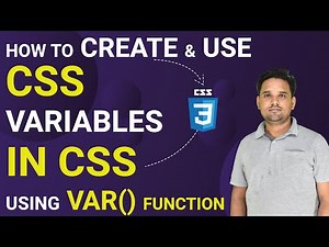 How to Crate Css Variable in Css [ VAR () Function] | Use Css Variable in Css