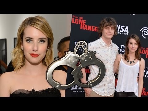Emma Roberts Arrested for Domestic Dispute with Boyfriend Evan Peters