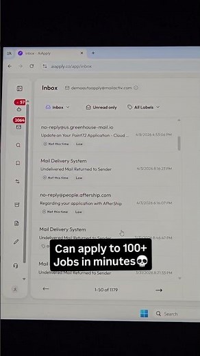 #ad Getting a job using this ai tool.Can apply to 100+ jobs in minutes.