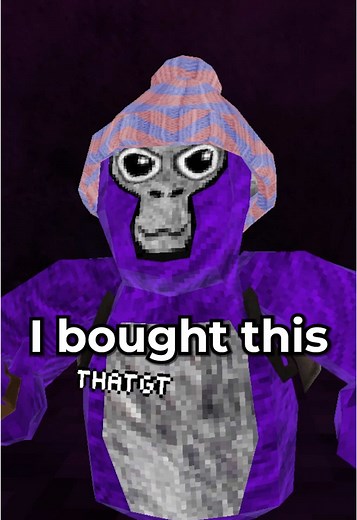 My First Cosmetic in Gorilla Tag: A Unique Journey